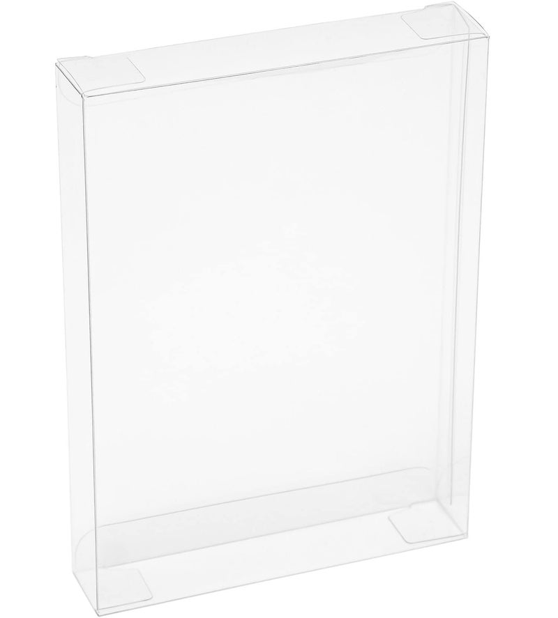 Viturio Nintendo NES Game Box Protector Cases (10 Pack) Clear Plastic .35mm - Image 5